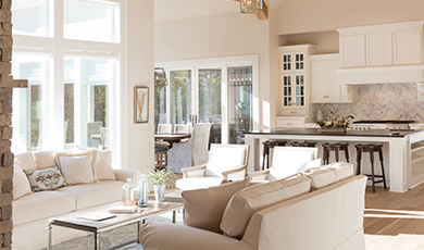 living room. 