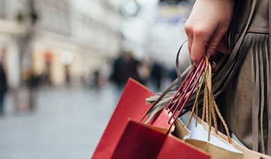 Shopping bag. 