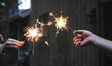 Fireworks.