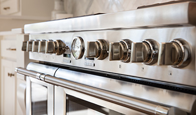 stove. 
