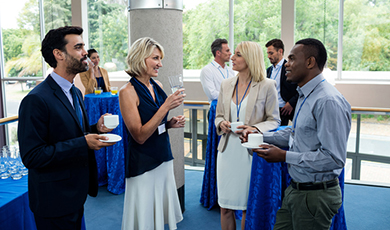people networking . 