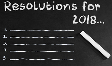 New Year resolution . 