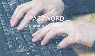 Password protection.