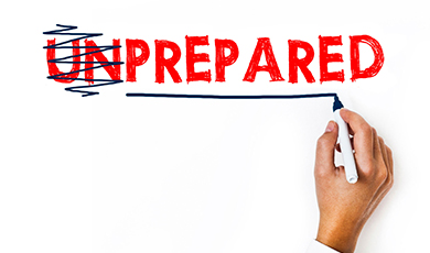 prepare. 